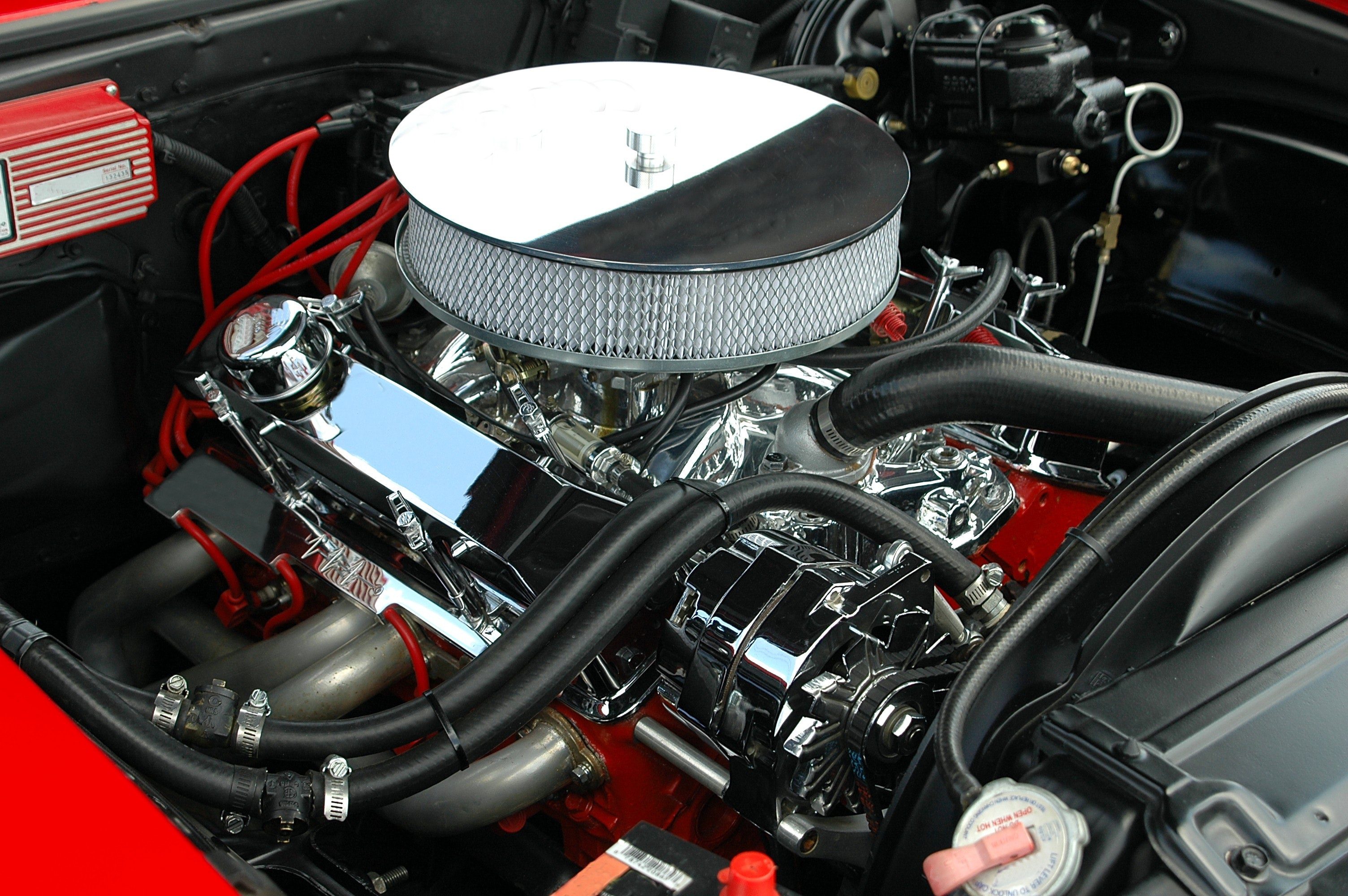 Engine of a car